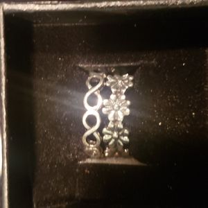 Bohemian style stacking rings